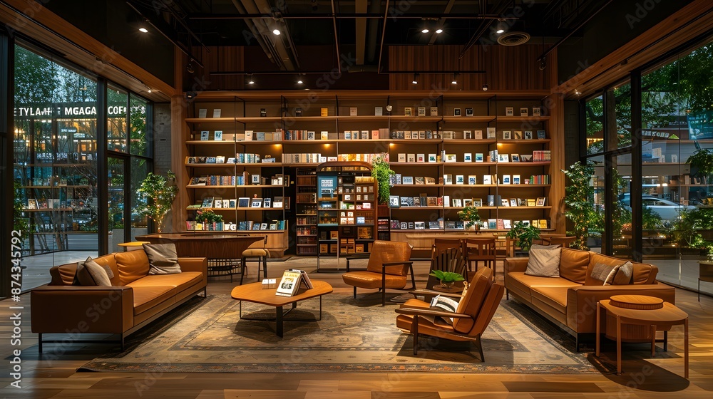 Literary Haven Cozy Bookstore Cafa Ambiance Literary Haven Cozy Bookstore Cafa Ambiance