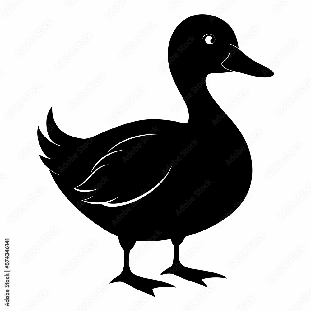 duck vector illustration, duck isolated on white, duck silhouette, duck vector art duck vector illustration, duck isolated on white, duck silhouette, duck vector art