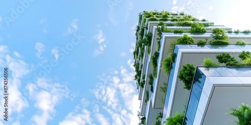 Innovative green building tech for net zero energy consumption in development. Concept Green Building Technologies, Net Zero Energy, Sustainable Development, Innovative Solutions, photo