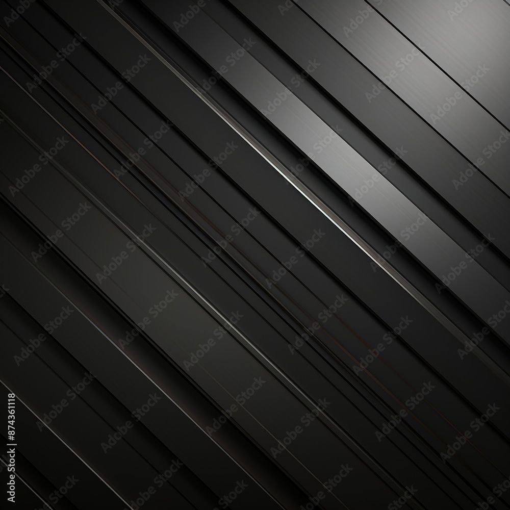 Obraz premium black and white striped background