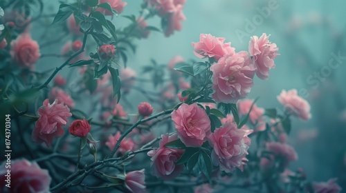 Nature's Beauty: Aesthetic Flower Background Wallpaper