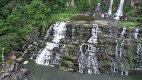 Pongour Waterfall in Dalat, Vietnam photo