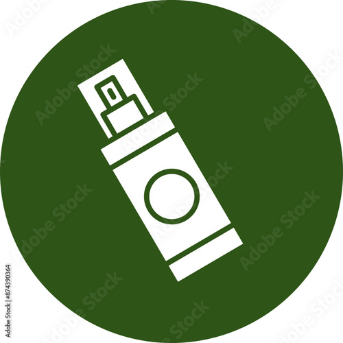 Foundation Glyph Green Circle Icon