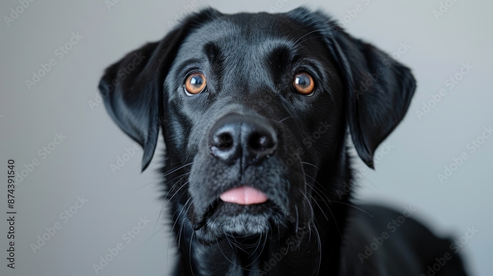Adorable Labrador Portrait, Perfect for Pet Lovers Generative AI Adorable Labrador Portrait, Perfect for Pet Lovers Generative AI