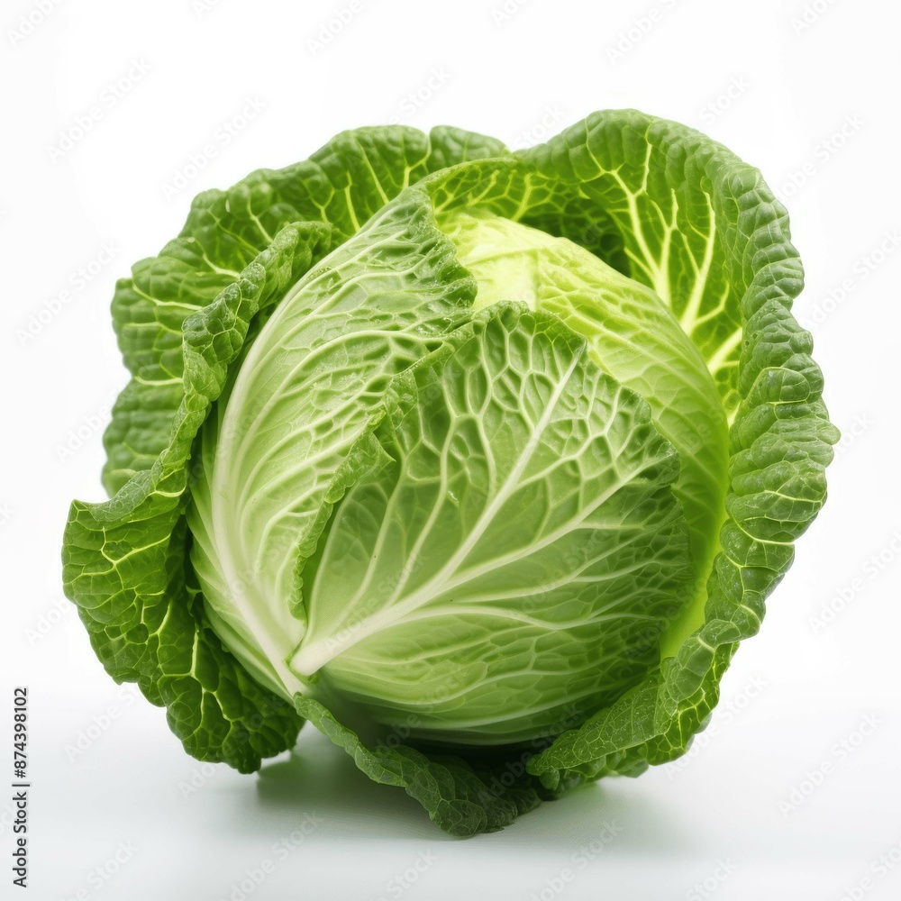 cabbage isolated on white cabbage isolated on white