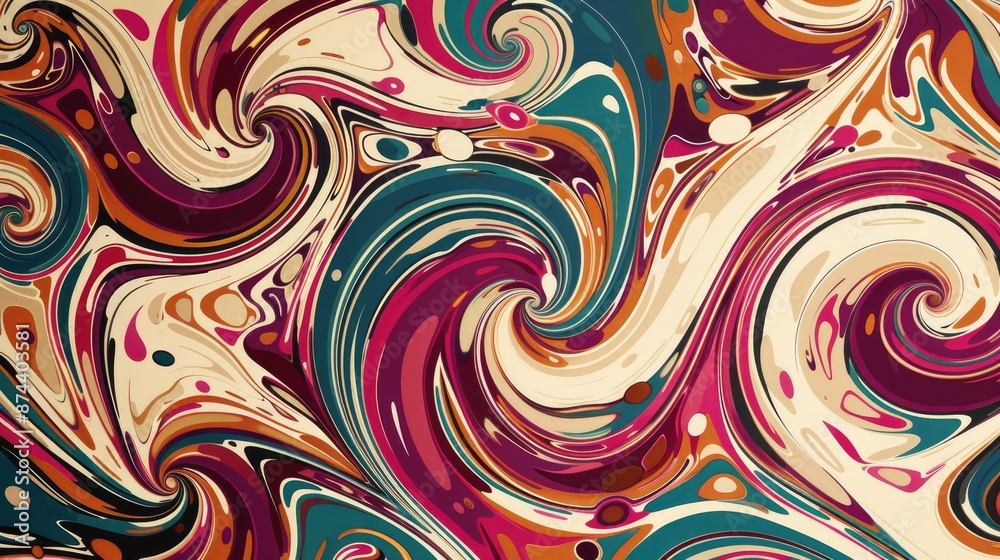 Abstract swirling repeating pattern perfect for carpets wallpapers fabrics or any creative application available in high resolution and vibrant colors Abstract swirling repeating pattern perfect for carpets wallpapers fabrics or any creative application available in high resolution and vibrant colors