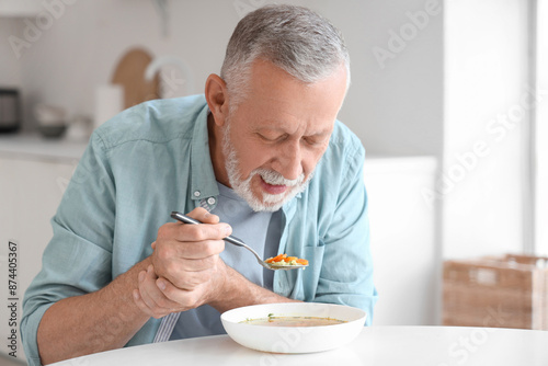 Senior man suffering from P...