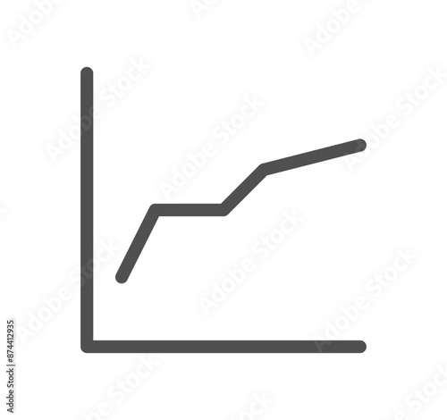 Business icon outline and linear vector.	

