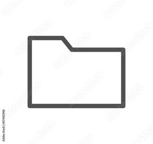 Business icon outline and linear vector.	
