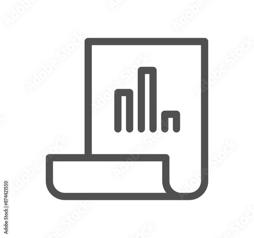 Money savings icon outline and linear vector.