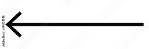 Black arrow pointing right. Arrow shape element. Vector  design eps 10