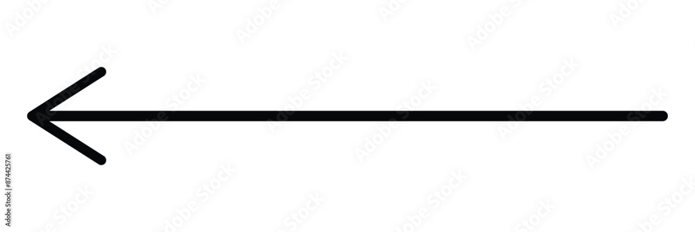 Long Arrow Design left & right Arrow Icon Style. vector design eps 10 Long Arrow Design left & right Arrow Icon Style. vector design eps 10