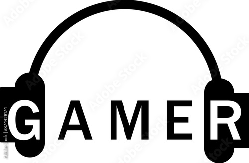 Gamer Headset Icon 