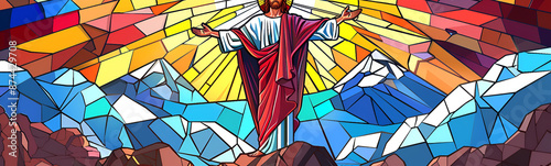 Jesus Christ is a central figure in Christianity, recognized as the Son of God and the Savior of humanity. His birth is celebrated at Christmas and his resurrection at Easter, fundamental events for t