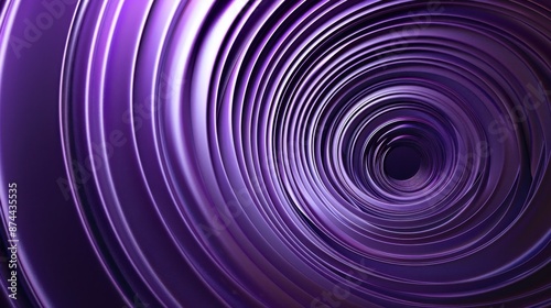Vibrant Geometric Patterns on Dynamic Purple Background with Leading Lines and Vignette Effect in Abstract Style