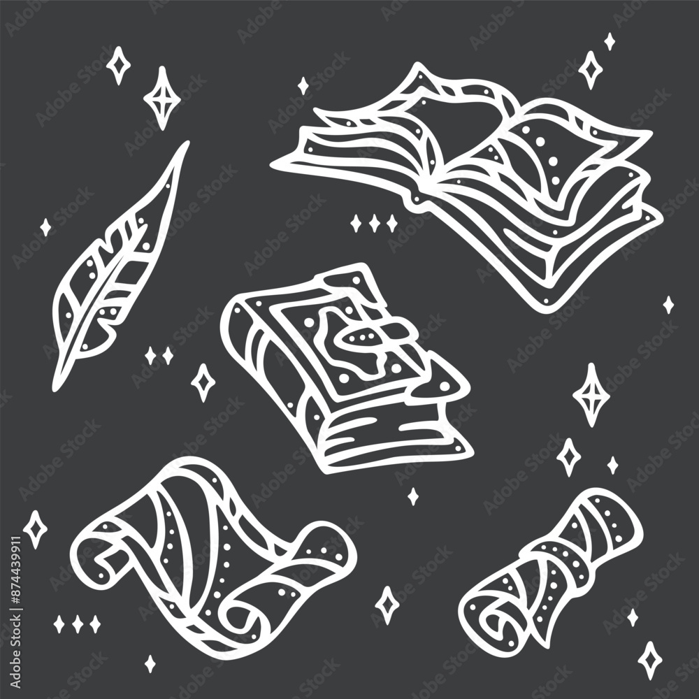 Little king illustration elements in hand drawing black outline ink style for kids baby boys children child Little king illustration elements in hand drawing black outline ink style for kids baby boys children child