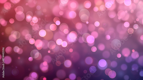 Pink and Purple Bokeh Blur