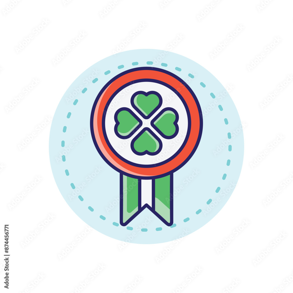 Badge vector icon