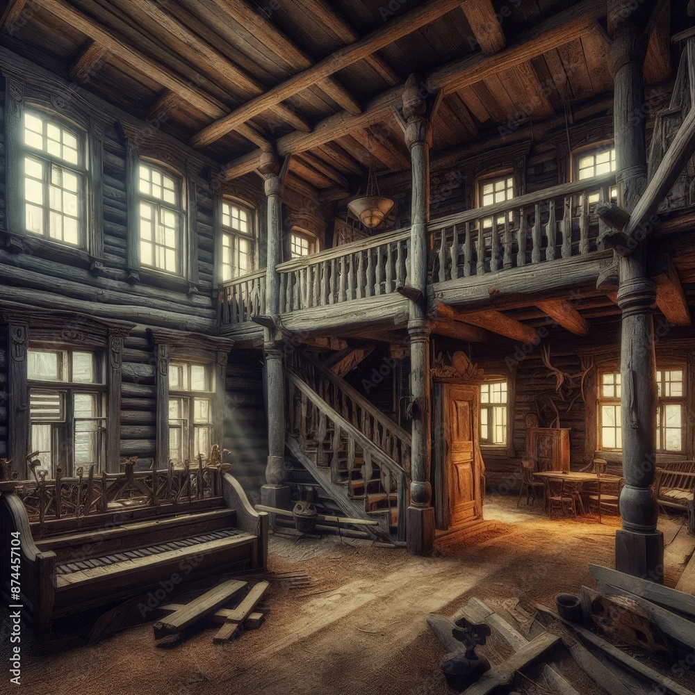 old house in the night old house in the night