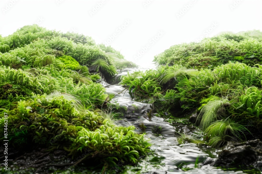 A peaceful forest clearing with a gentle brook flowing through it, surrounded by vibrant green moss and dappled sunlight. The atmosphere is calm and inviting, perfect for relaxation. A peaceful forest clearing with a gentle brook flowing through it, surrounded by vibrant green moss and dappled sunlight. The atmosphere is calm and inviting, perfect for relaxation.