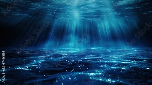 Underwater Light Beams © Deriel