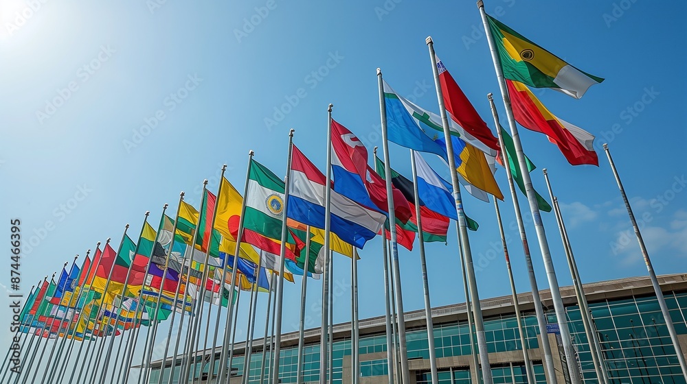 Obraz premium flags of countries