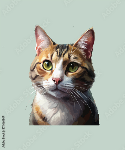 cat, animal, pet, kitten, feline, cute, fur, portrait, eyes, domestic, white, mammal, kitty, looking, pets, face, eye, young, beautiful, cats, nature, isolated, adorable, whiskers