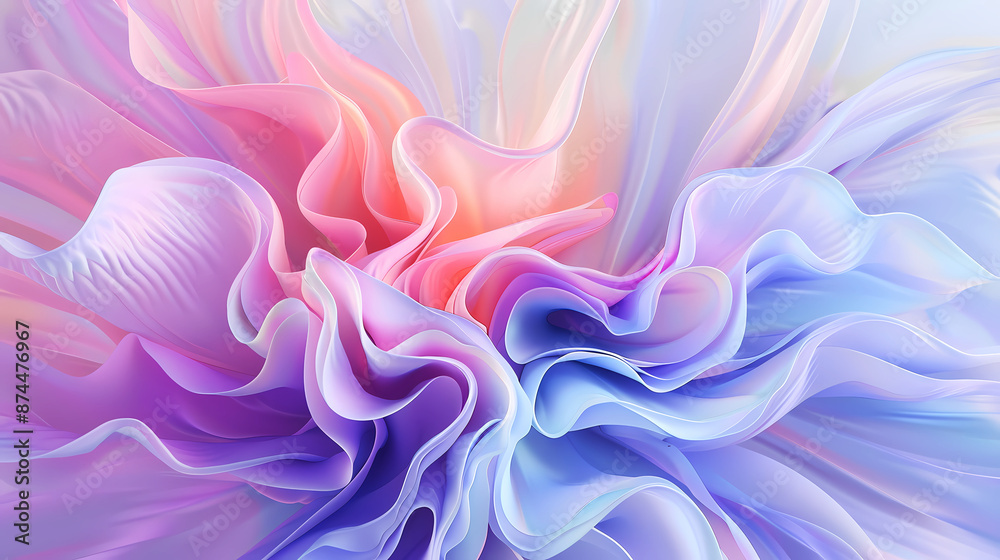 abstract background with pastel rainbow flower abstract background with pastel rainbow flower