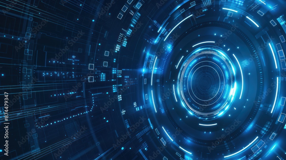 Abstract Futuristic Technology Background Abstract Futuristic Technology Background