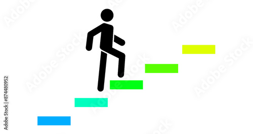 person completing goal, minimalist goals, achieve goals, targeting to achieve, aim, aiming high