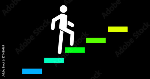 person completing goal, minimalist goals, achieve goals, targeting to achieve, aim, aiming high