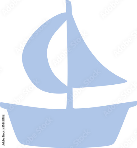 Sail Boat Graphic
