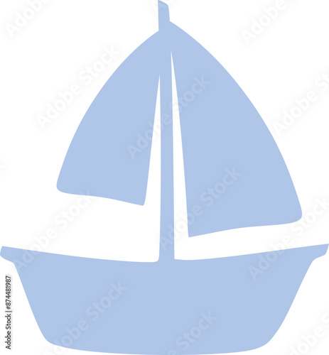 Sail Boat Graphic