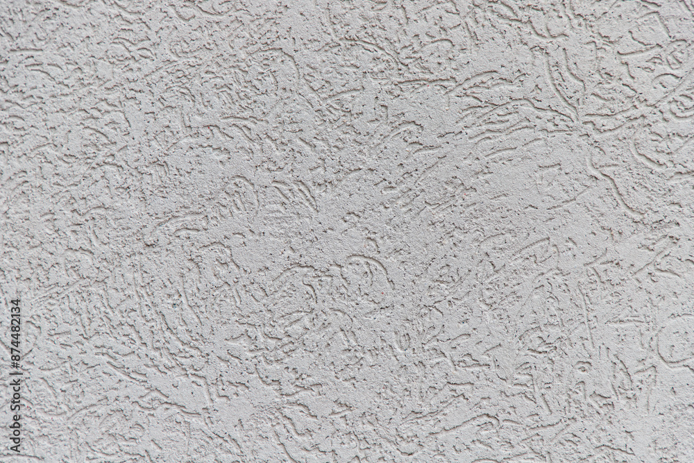 Textured painted graywall. Abstract textured background.
