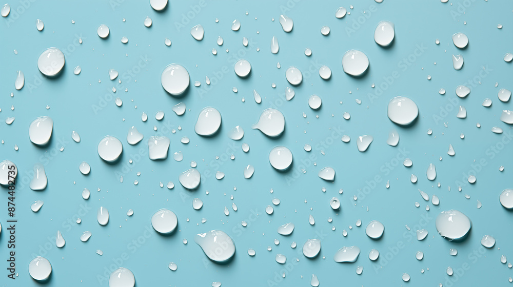 White Drops on a Blue Background, Abstract Image, Texture, Pattern Background, Wallpaper, Background, Cell Phone Cover and Screen, Smartphone, Computer, Laptop, 9:16 and 16:9 Format White Drops on a Blue Background, Abstract Image, Texture, Pattern Background, Wallpaper, Background, Cell Phone Cover and Screen, Smartphone, Computer, Laptop, 9:16 and 16:9 Format