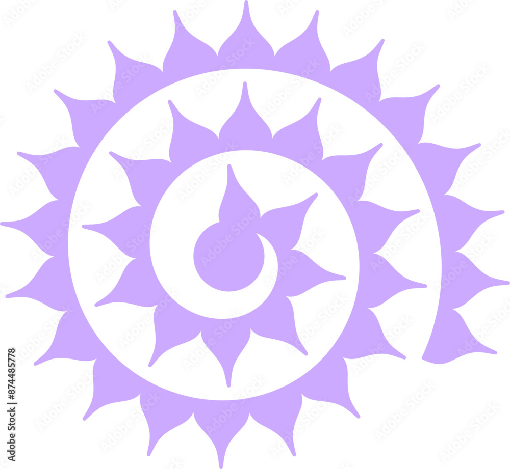 Rolled Paper Flower Template Rolled Paper Flower Template