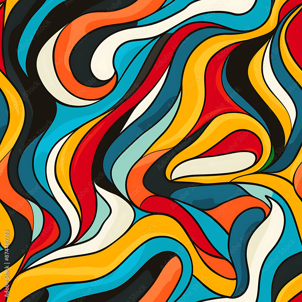 Obraz premium abstract pattern with lines