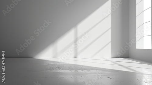 Sunlight Streaks Across a Room