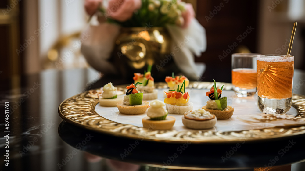 Food, hospitality and room service, starter appetisers as exquisite cuisine in hotel restaurant a la carte menu, culinary art and fine dining experience Food, hospitality and room service, starter appetisers as exquisite cuisine in hotel restaurant a la carte menu, culinary art and fine dining experience