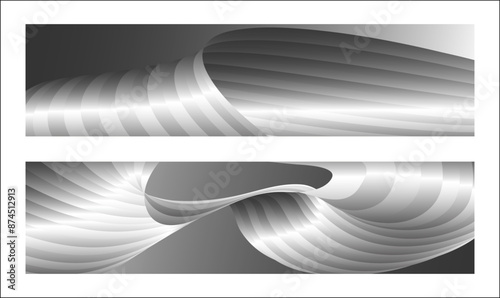 set of banners