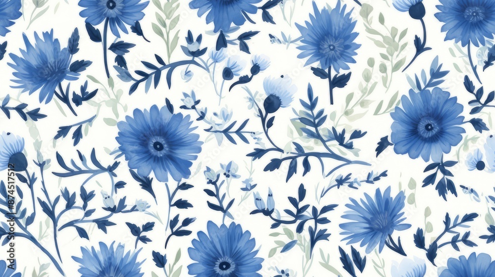 The beautiful Cornflower pattern, with its stunning blue color, creates a background filled with feelings of peace and elegance. The beautiful Cornflower pattern, with its stunning blue color, creates a background filled with feelings of peace and elegance.