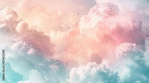 Light and Dreamy Pastel Background