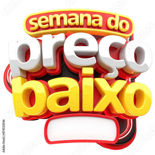 SEMANA DO PREÇO BAIXO SELO 3D