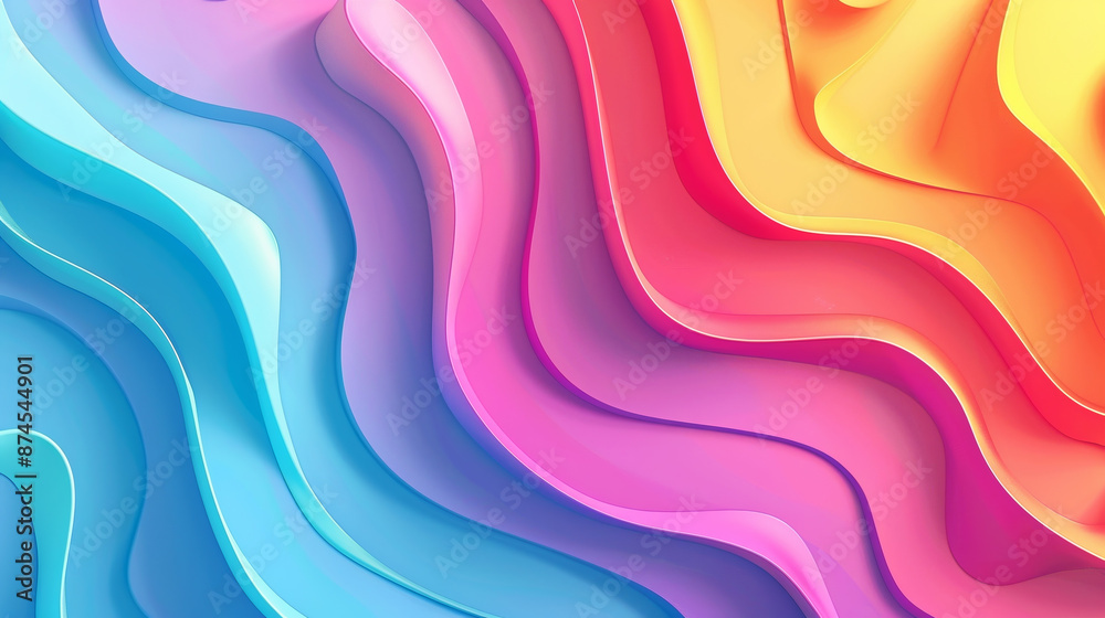 A colorful, swirling background with a blue line in the middle A colorful, swirling background with a blue line in the middle