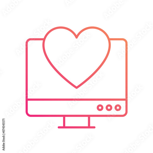 Online Dating vector icon