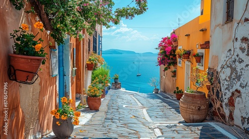 old streets of greece