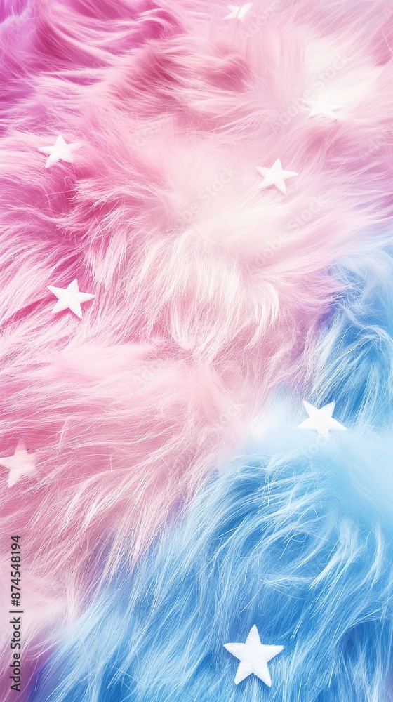 pastel background showcases a blend of pink and blue with a fluffy texture and delicate stars, ideal for creating a dreamy and gentle aesthetic pastel background showcases a blend of pink and blue with a fluffy texture and delicate stars, ideal for creating a dreamy and gentle aesthetic