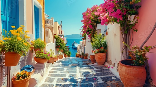 old streets of greece