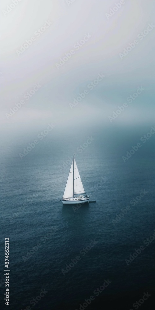 Fototapeta premium Boat on the sea