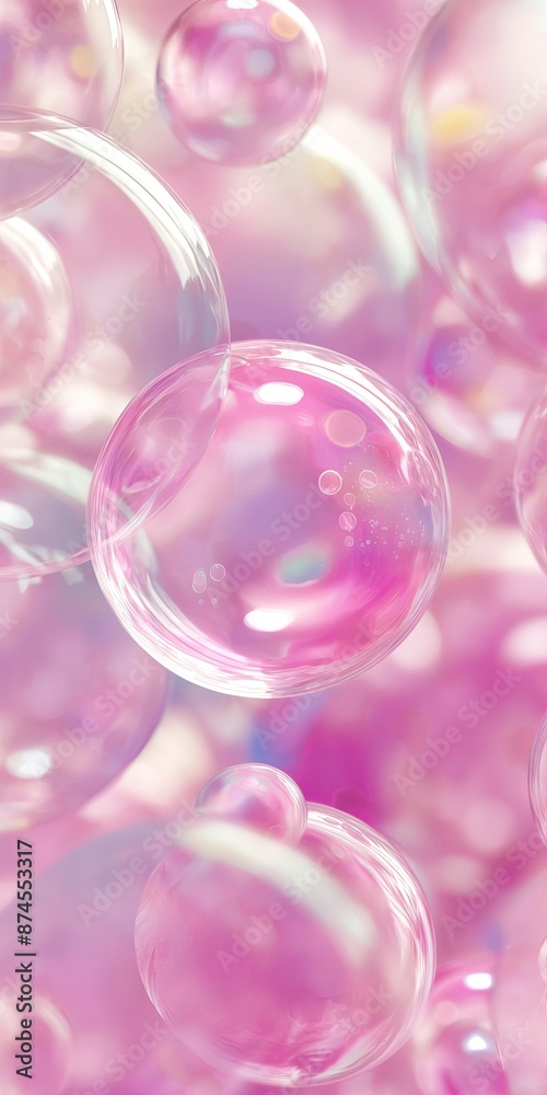 Pink bubbles wallpaper Pink bubbles wallpaper